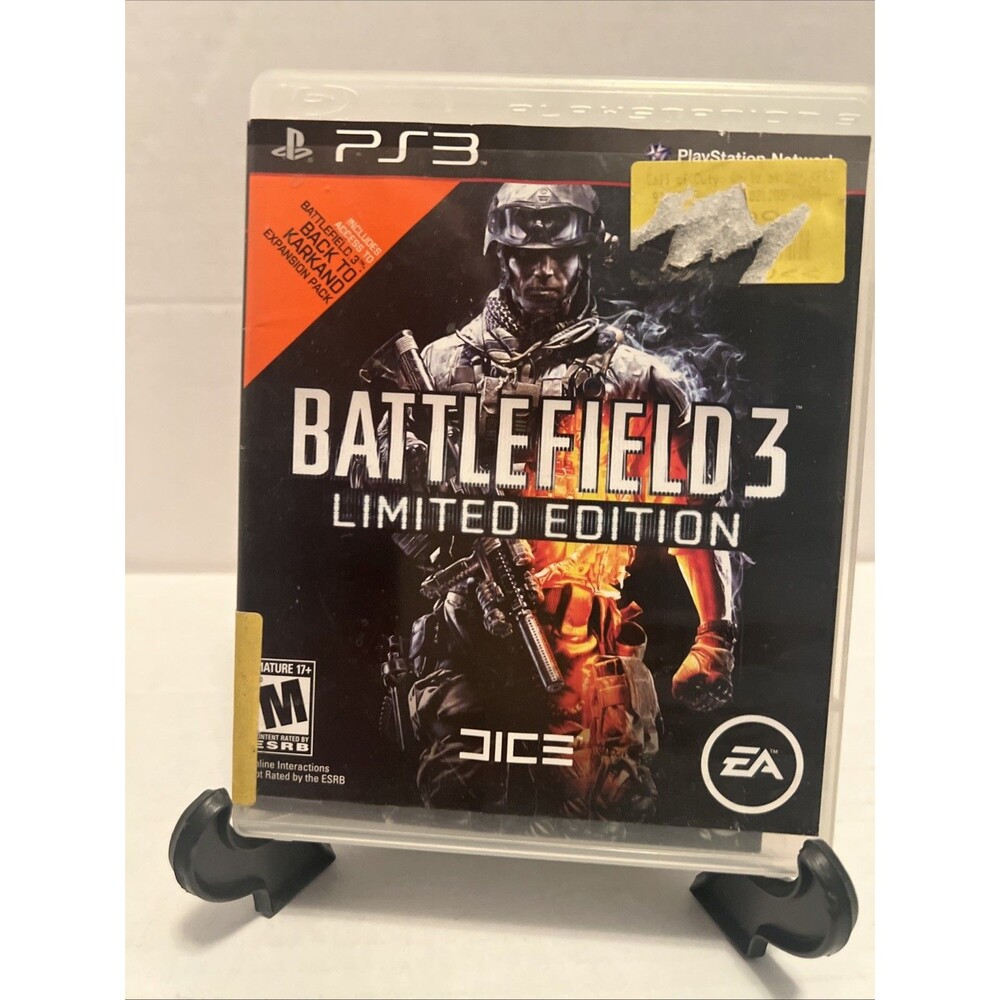 Battlefield 3 -- Limited Edition (Sony PlayStation 3, 2011)